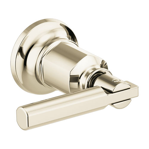 Brizo Invari Two-Handle Wall-Mount Tub Filler Lever Handle Kit, Brilliance Polished Nickel - HL70476-PN