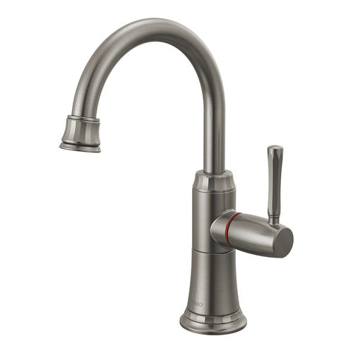 Brizo Tulham One-Handle Instant Hot Water Faucet, Luxe Steel - 61358LF-H-SL