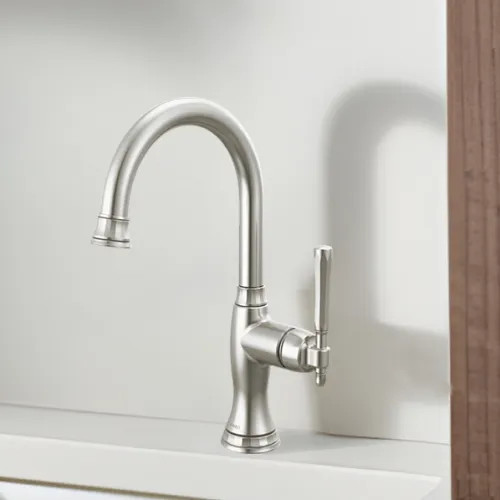 Brizo Tulham Single-Handle Bar Faucet, Lever Handle, 1.8 GPM, Brilliance Stainless - 61058LF-SS