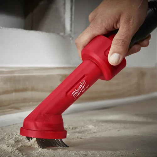 Milwaukee AIR-TIP 1-1/4" - 2-1/2" Cross Brush Tool Wet/Dry Shop Vacuum Attachment (1-Piece) - 49-90-2035