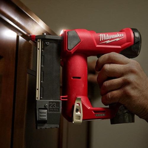 Milwaukee M12 23 Gauge Pin Nailer with Magazine Reload Indicator and LED light - 2540-20 