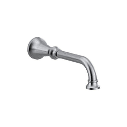 Moen Colinet Wall Mounted Chrome Non-Diverter Tub Spout, 10-1/16 Spout Reach, Metal Construction - TFS5001