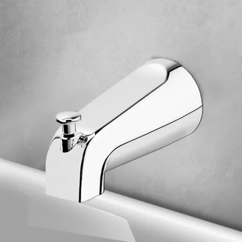 Pfister 5" Wall Mounted Quick Connect Tub Spout w Diverter, Polished Chrome - J15-020C