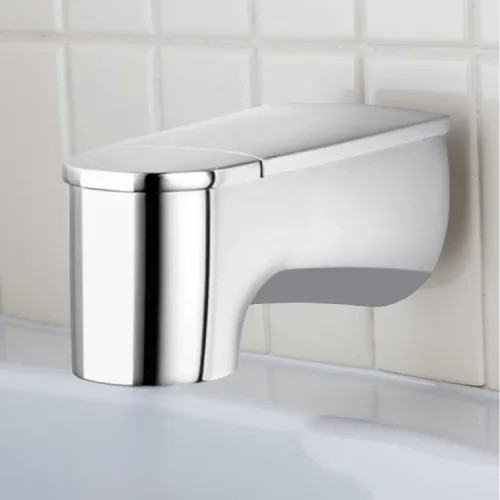 Pfister Kelen 5" Wall Mounted Quick Connect Tub Spout w Diverter, Polished Chrome - 920-160A