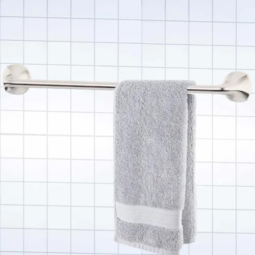 Pfister McAllen 18" Towel Bar with Mounting Hardware, Concealed Screw, Metal, Spot Defense Brushed Nickel - BTB-MCA1GS
