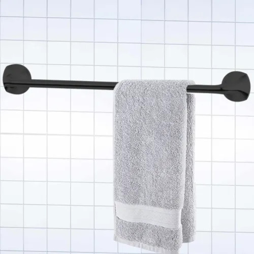 Pfister McAllen 24" Towel Bar with Mounting Hardware, Concealed Screw, Metal, Matte Black - BTB-MCA2B