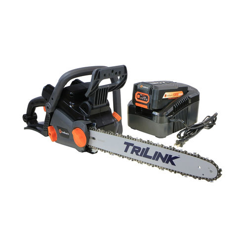 Redback EA218-KIT2A 120V 18" Chain Saw Kit W/ 2.0AH Battery And 3.5A Charger