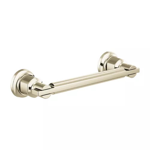Brizo Invari Rectangular Metal Drawer Knob, Brilliance Polished Nickel - 699276-PN