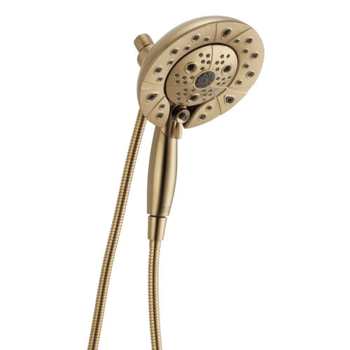 Delta H2Okinetic In2ition 5-Setting Two-In-One Shower In Lumicoat Champagne Bronze - 58480-CZ-PR25-PK