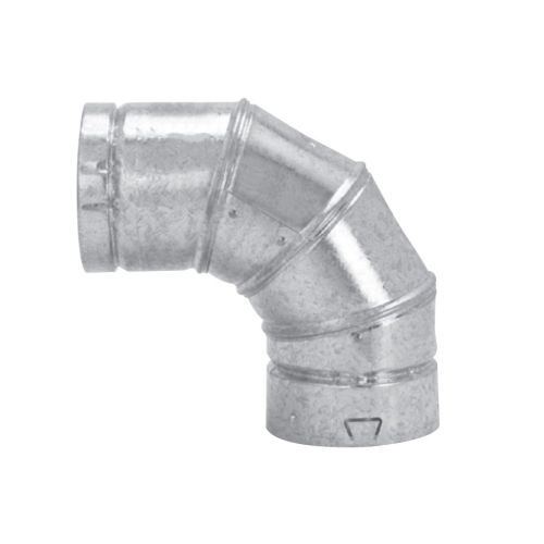 M&G DuraVent 4" B-Vent 90-Degree Adjustable Elbow - 4BVL90