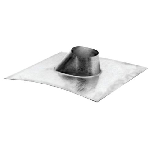 M&G Duravent 5" B-Vent Adjustable Flashing for Metal or Tile Roofs, Aluminum - 5BVFDSA
