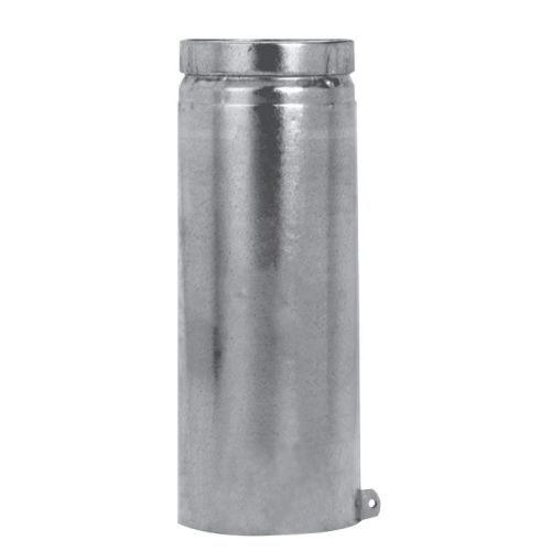 M&G DuraVent B-Vent 5"  Round Rigid Pipe with Adjustable 12" Length - 5BV12A