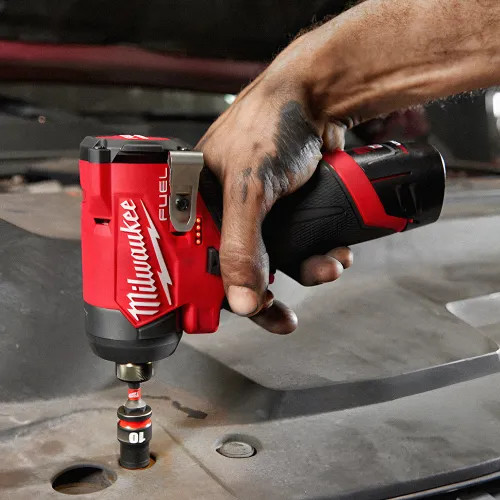Milwaukee M12 FUEL Brushless Cordless Impact Driver (Tool-Only) with 1/4" Hex Drive - 3453-20