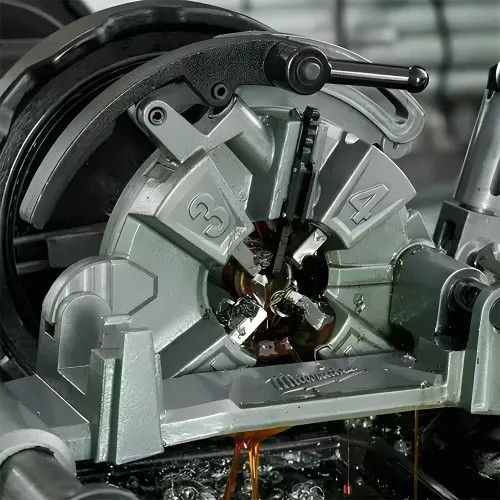 Milwaukee NPT Pipe Threading Die Head with Micro-Adjust for MX Fuel Threading Machine - 49-16-5100