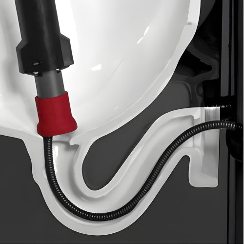 Milwaukee TRAPSNAKE 1/3" x 4' Urinal Auger Drain Cleaning Replacement Cable for Urinal Augers - 48-53-3574
