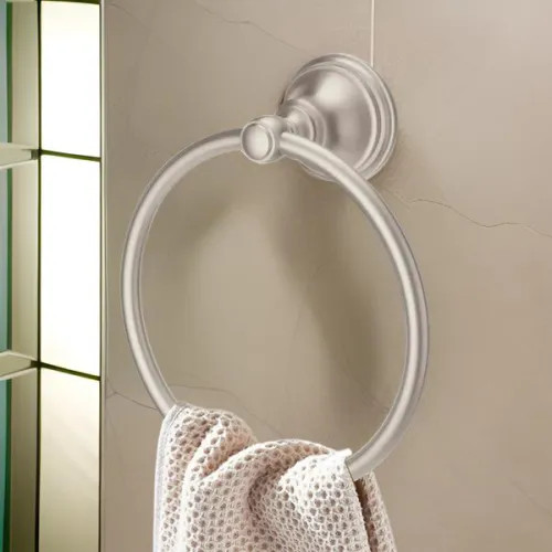 Pfister Tisbury 6-316" Towel Ring, Brushed Nickel - BRB-TB0K