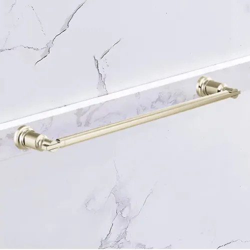 Brizo Invari 24" Wall-mounted Singe Towel Bar, Metal Constructed, Brilliance Polished Nickel - 692476-PN