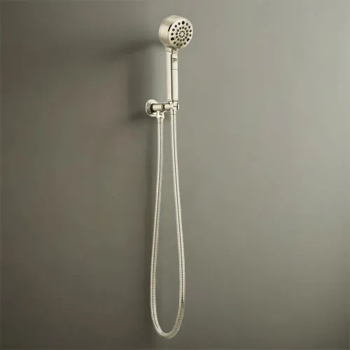 Brizo Invari Multi-Function Wall-Mount Hand Shower with H2OKinetic, WaterSense, 1.75 GPM, Brilliance Polished Nickel - 88876-PN