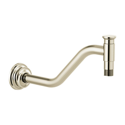 Brizo Invari Shower Arm and Flange, Polished Nickel - RP100325PN