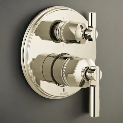Brizo Invari Valve Trim with 6-Function Diverter, Brilliance Polished Nickel - T75P676-PNLHP