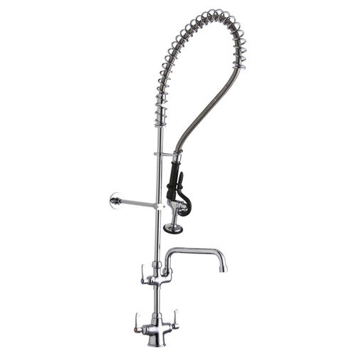 Elkay LK543AF12C Single-Hole Concealed Deck-Mount Pre-Rinse Faucet - Chrome
