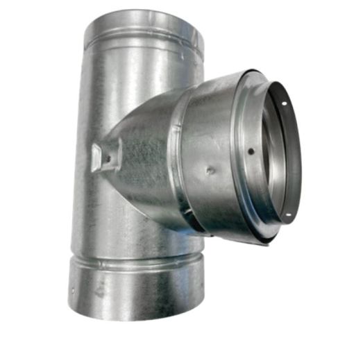 M&G DuraVent 5" B-Vent Standard Tee - 5BVT 