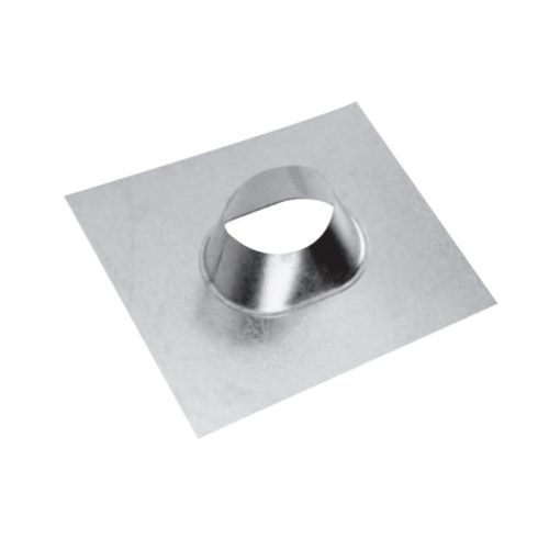 M&G DuraVent 6" B-Vent Adjustable Flat Flashing for Flat to 6/12 Pitch Roof - 6BVF