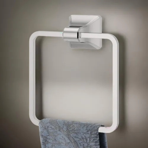 Pfister Park Avenue 6" Towel Ring, Polished Nickel - BRB-FE1D