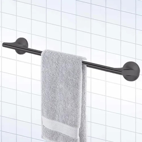 Pfister Pfirst Modern 24" Towel Bar with Mounting Hardware, Concealed Screw, Metal, Tuscan Bronze - BTB-PFM2Y