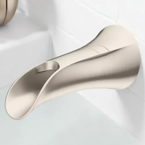 Pfister Rhen 7" Diverting Trough Tub Spout, Brushed Nickel - 920-209J