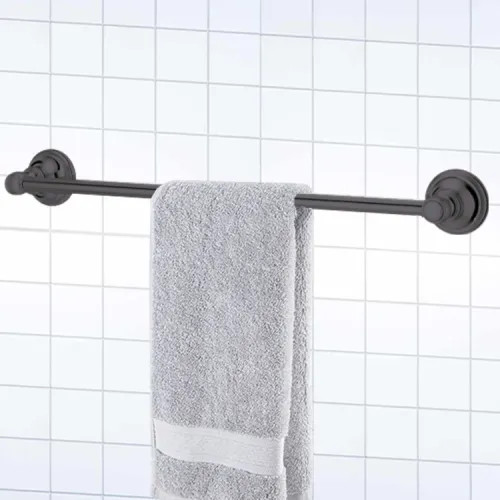 Pfister Tisbury 18" Single Towel Bar with Mounting Hardware, Concealed Screw, Metal, Tuscan Bronze - BTB-TB1Y
