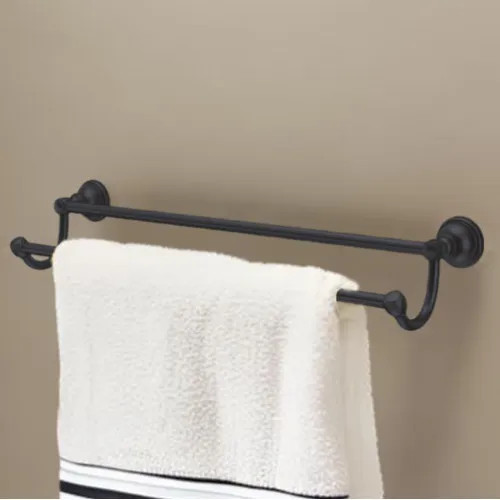 Pfister Tisbury 24" Double Towel Bar with Mounting Hardware, Concealed Screw, Metal, Tuscan Bronze - BTB-TB2Y