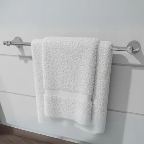 Pfister Winfield 24" Single Towel Bar with Mounting Hardware, Concealed Screw, Metal, Polished Chrome - BTB-WF2CC