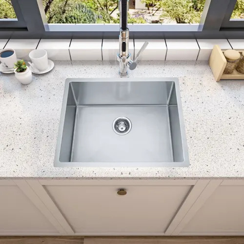 Franke Reginox 25" x 19" Drop-In Single-Bowl Outdoor Sink, Stainless Steel - ODX110-2312-316 (122.0274.294)
