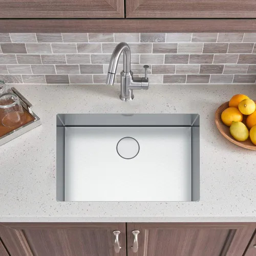 Franke Professional 2.0 29-1/2" x 19-1/2" Undermount Single-Bowl Kitchen Sink, Stainless Steel, Pearl - PS2X110-27 (122.0530.926)