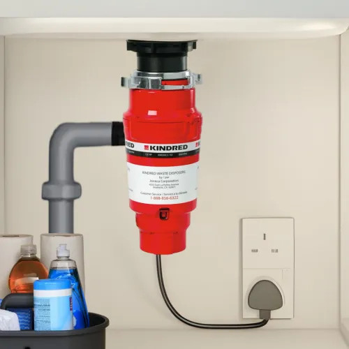 Franke Food Waste Disposer, Master Torque, Bio Shield, EZ Mount, Continuous Feed, 1/2 HP, 110V - KWD50C2-EZ (134.0262.596)