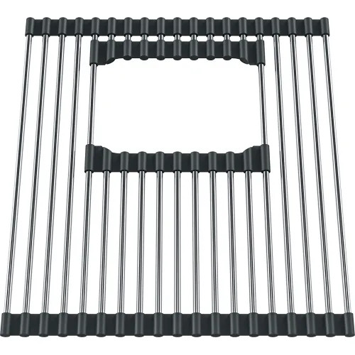Franke Peak 11" x 13" Stainless Steel Bottom Roller Mat - PKG14-36RM (112.0594.070)