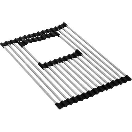 Franke Peak 9" x 13" Stainless Steel Bottom Roller Mat - PKG12-36RM (112.0391.214)