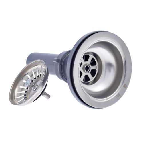 Franke Sink Strainer Basket Assembly, Stainless - 1135-CS