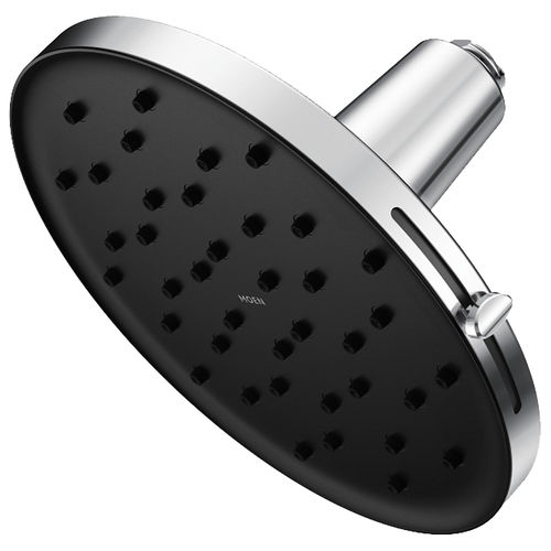 Moen Verso 9in Adjustable Rainshower Head with Infiniti Dial and Magnetix Docking System, 1.75 GPM, WaterSense, Chrome - 220R3EP