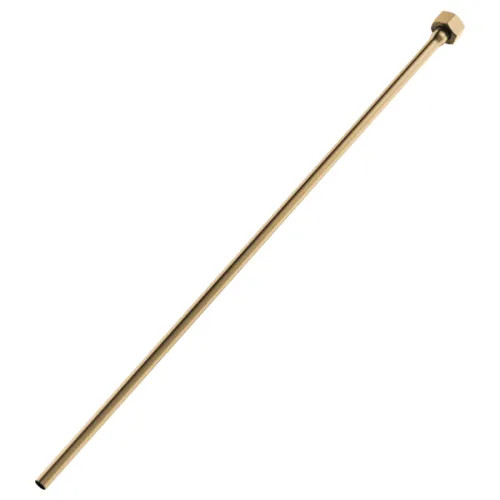 Brizo 3/8" x 1/2" Copper Tubing Supply Line, 20-inch, Brilliance Luxe Gold - BT01201-GL