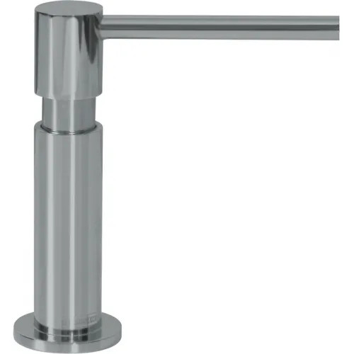 Franke Planar 8 Soap/Lotion Dispenser, Top Refill, Deck Mount, 11.5 Oz, Satin Nickel - UNI-SD-SNI (119.0437.314) 