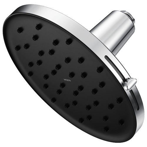 Moen Verso 9in Adjustable Rainshower Head with Infiniti Dial and Magnetix Docking System, 2.5 GPM, Chrome - 220R3