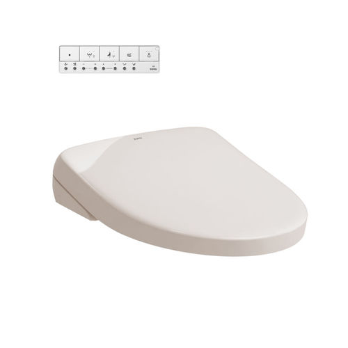 TOTO Elongated WASHLET S7, EWATER , PREMIST, Heated Seat, Night Light, Contemporary Sedona Beige - SW4726#12
