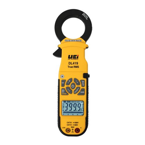 UEi 1000A AC/DC True RMS Clamp Meter - DL419