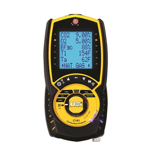 UEi Residential Combustion Analyzer Kit With Carrying Case - C161OIL