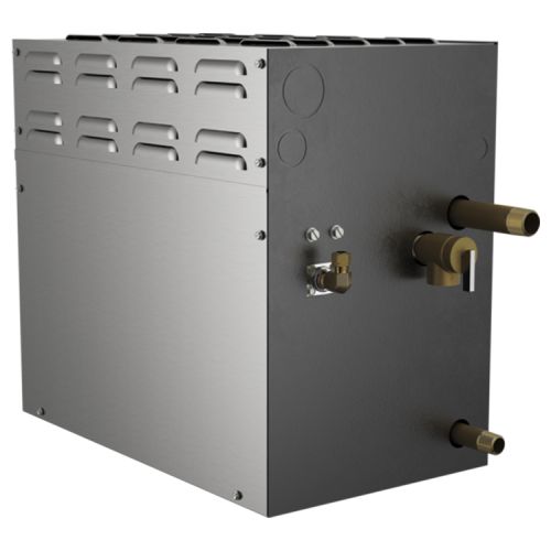 Brizo Mystix 24kW Stainless Steel Steam Generator with 35ft Cable, 220V 1ph, SteadySteam, RapidMist - 8GE-TSG24-220-1
