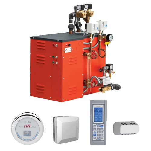 Delta Chrome Commercial Steam Generator, 18KW 480V 3PH - 5COM18-PAC-618-480-03