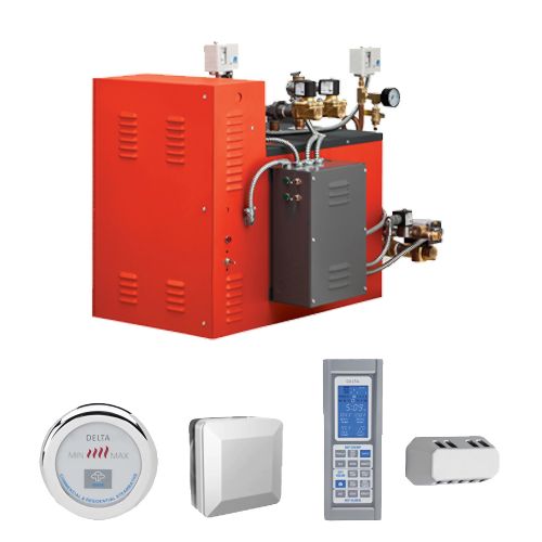 Delta Chrome Commercial Steam Generator, 36KW 208V 3PH - 5COM36-PAC-636-208-03