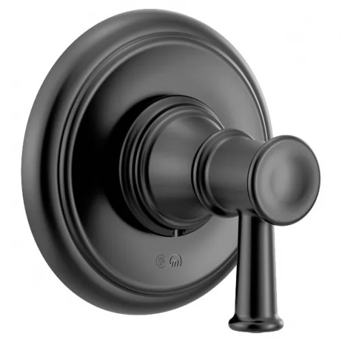 Moen Belfield M-CORE Transfer Valve Trim, Lever Handle, Matte Black - UT4301BL